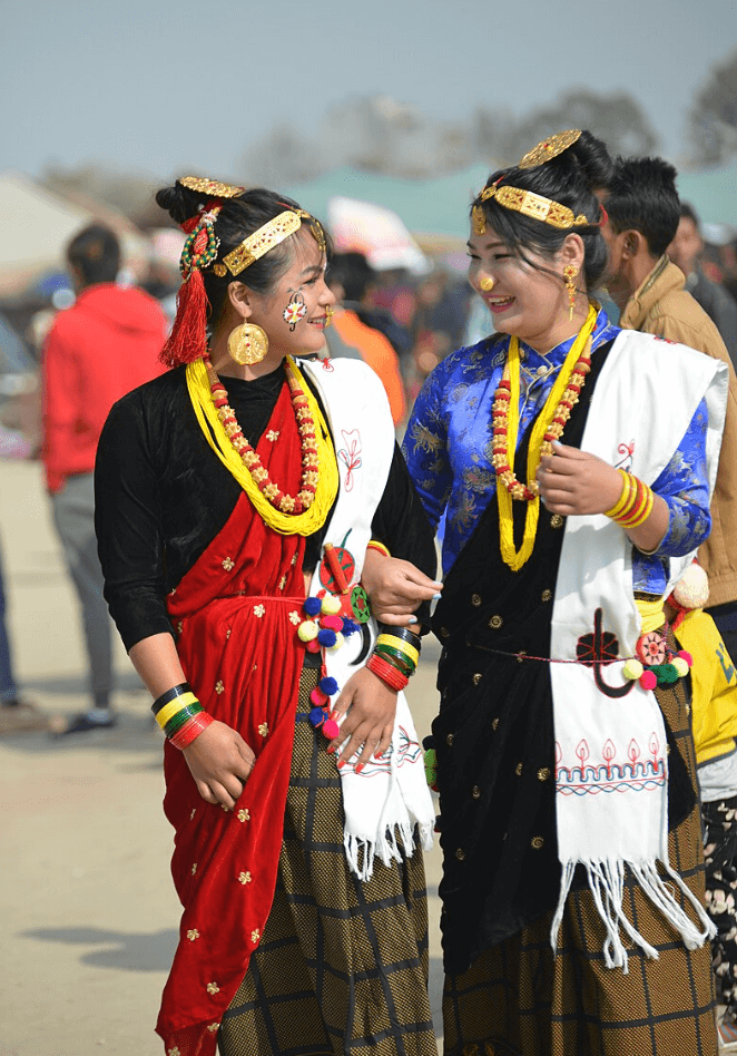 Traditional Magar Attire